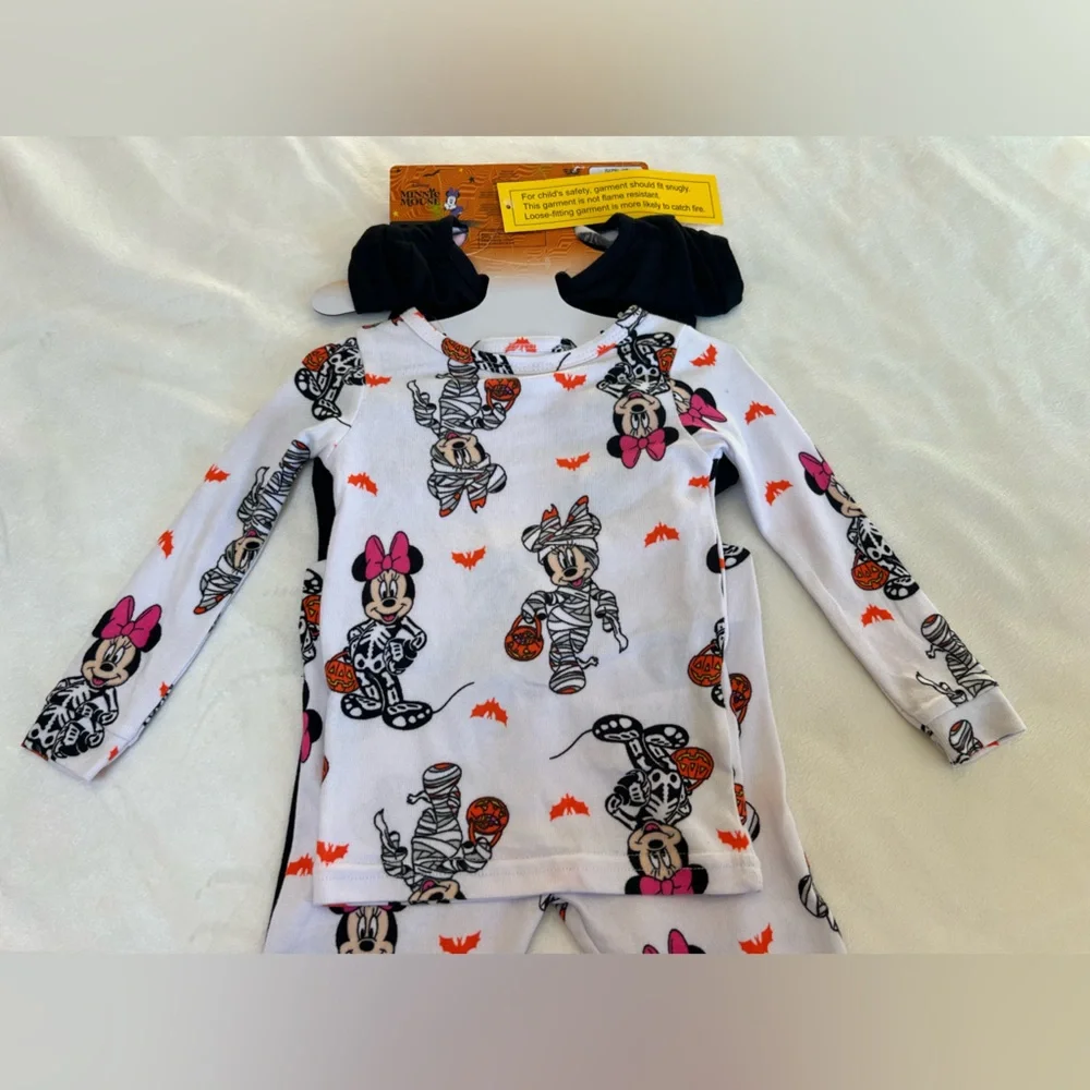 Disney Halloween 4-PC Themed‎ PJ sets Size 2T